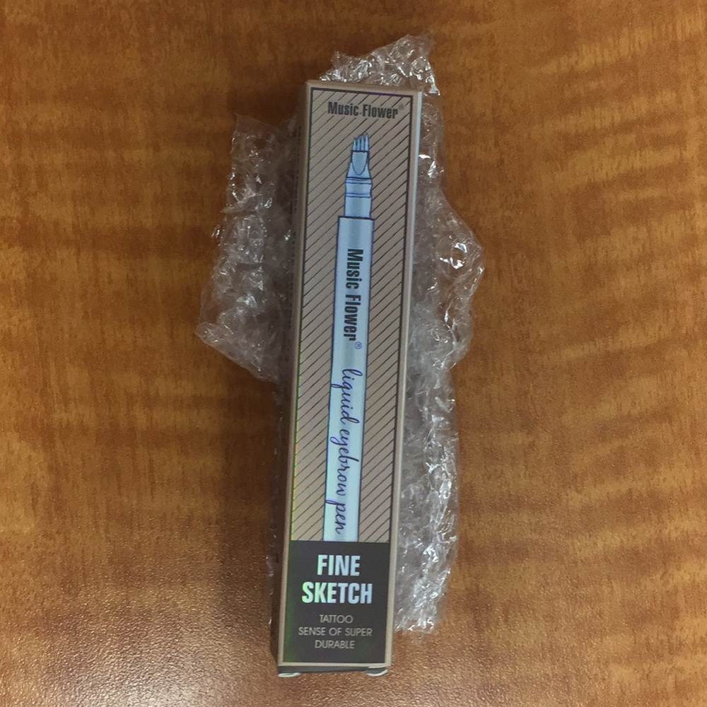 Music Flower Fine Sketch Liquid Eyebrow Pen